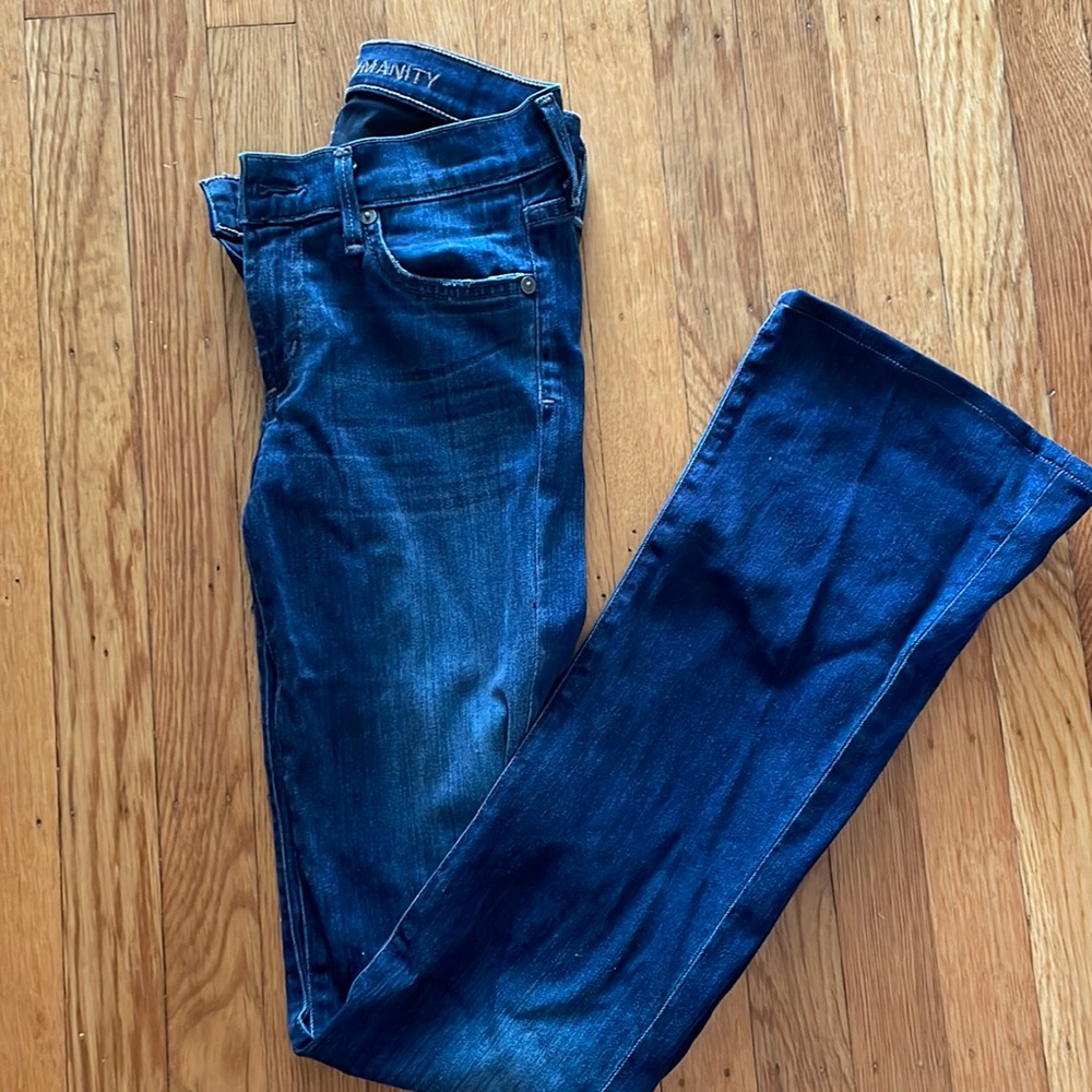 Citizens dark denim jeans in great condition!